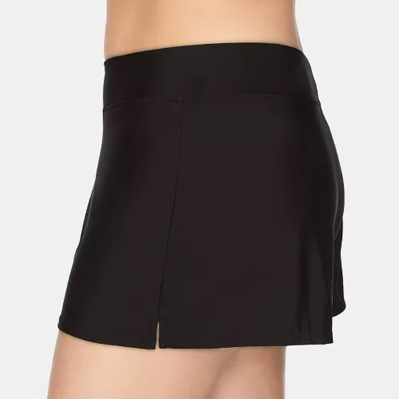 Swim Solutions Solid Swim Shorts Black - Picture 3 of 4